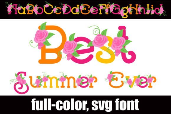 Best Summer Ever Font - Featured Image