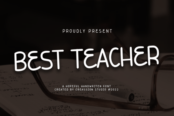 Best Teacher Font - Featured Image