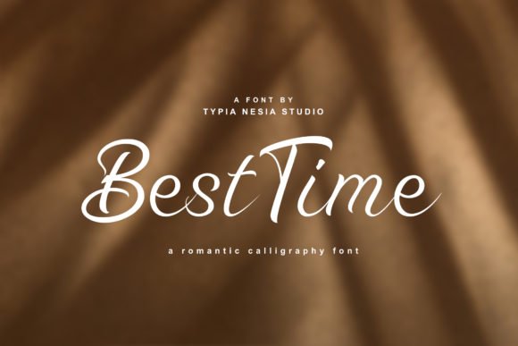 Best Time Font - Featured Image