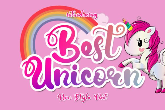 Best Unicorn Font - Featured Image