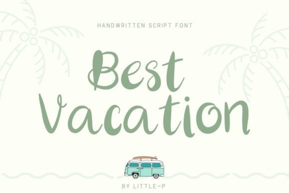 Best Vacation Font - Featured Image