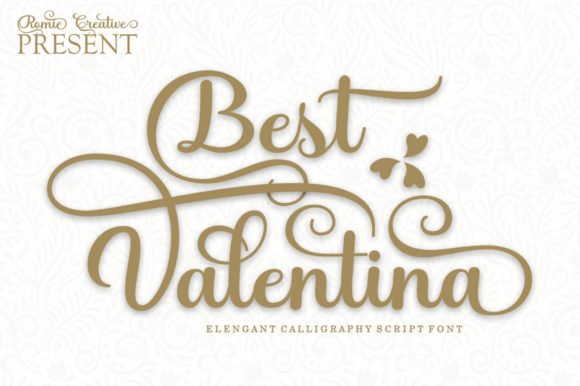 Best Valentina Font - Featured Image