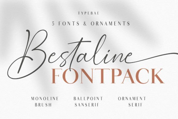 Bestaline Font - Featured Image