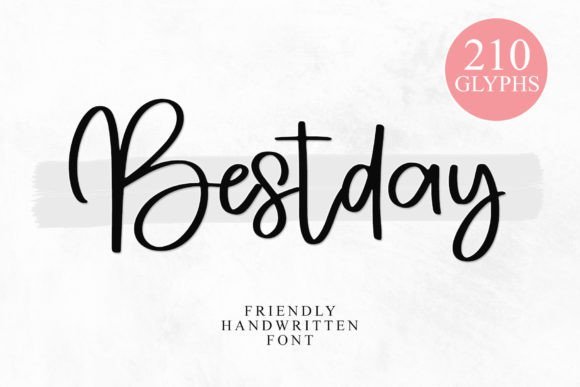 Bestday Font - Featured Image