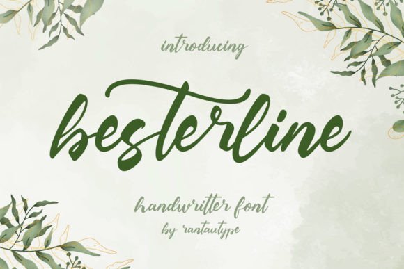 Besterline Font - Featured Image