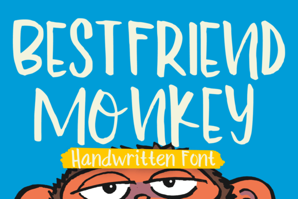 Bestfriend Monkey Font - Featured Image