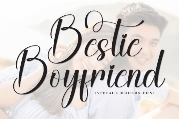 Bestie Boyfriend Font - Featured Image