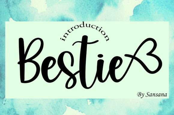 Bestie Font - Featured Image
