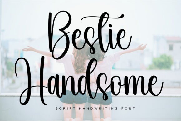 Bestie Handsome Font - Featured Image