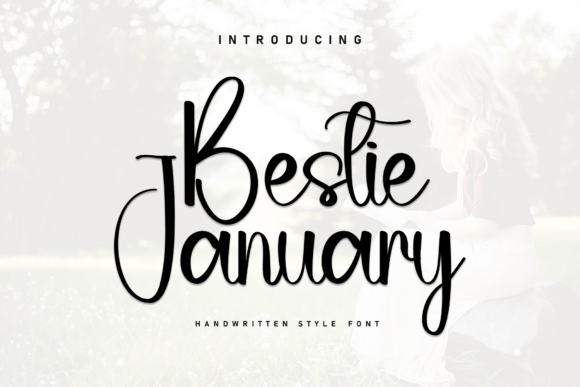 Bestie January Font - Featured Image