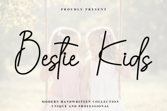 Bestie Kids Font - Featured Image