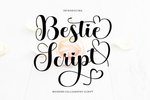 Bestie Script Font - Featured Image