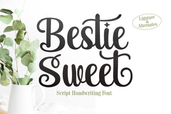 Bestie Sweet Font - Featured Image