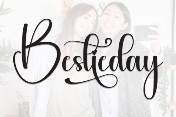 Bestieday Font - Featured Image