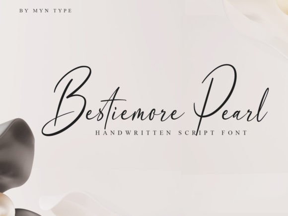 Bestiemore Pearl Font - Featured Image