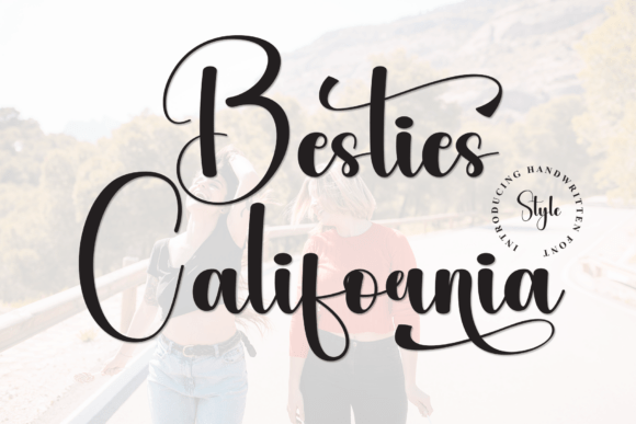 Besties California Font - Featured Image