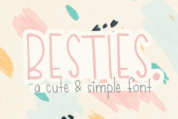 Besties Font - Featured Image