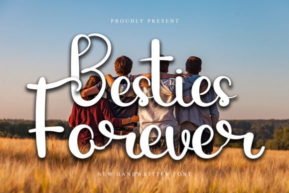 Besties Forever Font - Featured Image