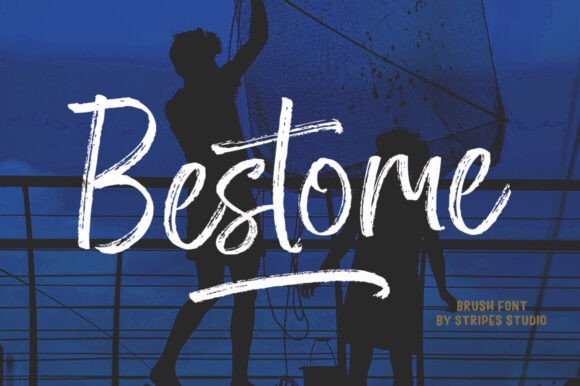 Bestome Brush Font - Featured Image