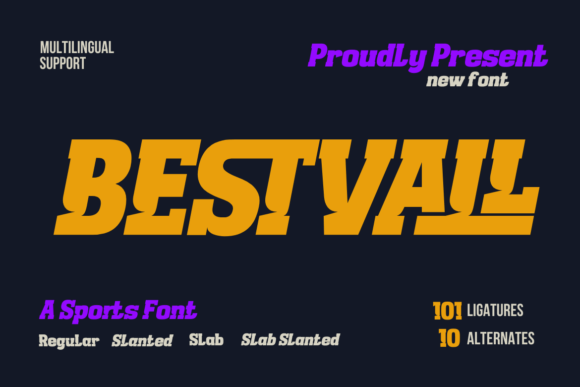 Bestvall Font - Featured Image