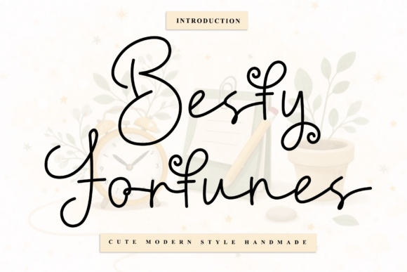 Besty Fortunes Font - Featured Image