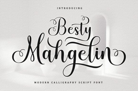 Besty Mahgelin Font - Featured Image