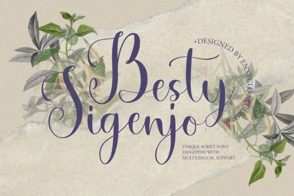 Besty Sigenjo Font - Featured Image