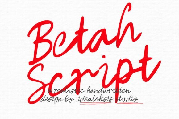 Betah Script Font - Featured Image