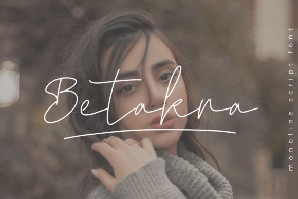 Betakra Font - Featured Image
