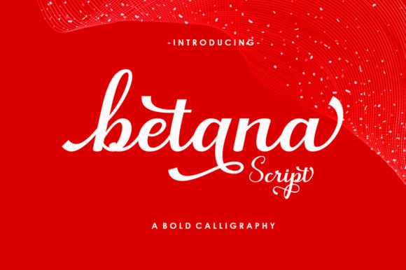Betana Script Font - Featured Image