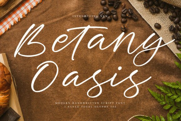 Betany Oasis Font - Featured Image