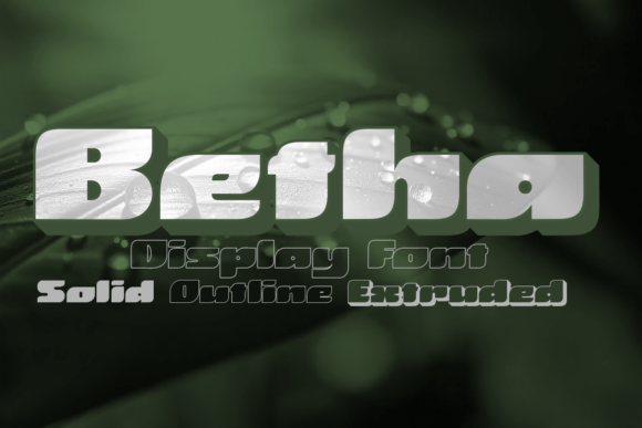 Betha Font - Featured Image