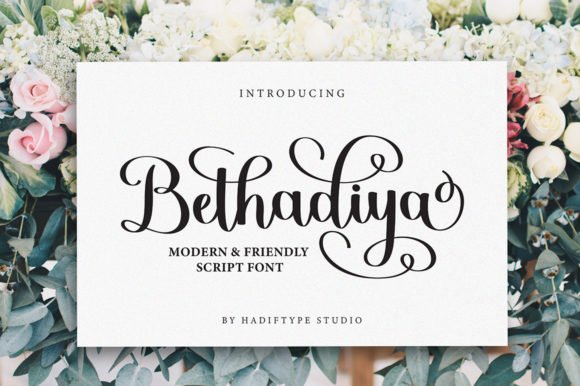 Bethadiya Font - Featured Image