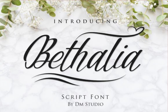 Bethalia Font - Featured Image