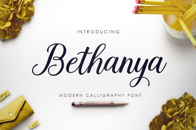 Bethanya Font - Featured Image