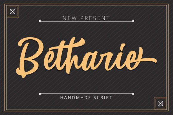 Betharie Font - Featured Image