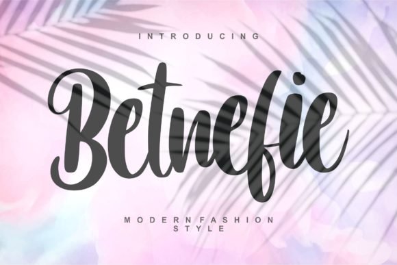 Betnefie Font - Featured Image