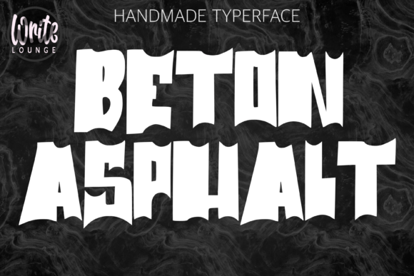 Beton Asphalt Font - Featured Image