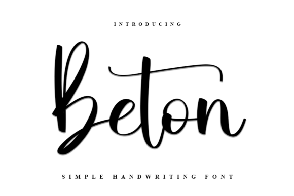 Beton Font - Featured Image