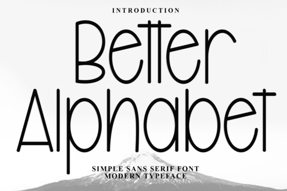 Better Alphabet Font - Featured Image