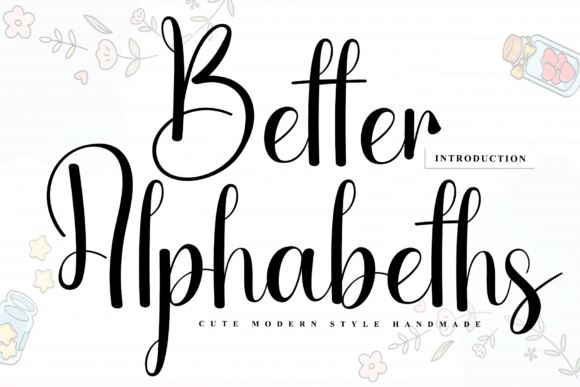 Better Alphabeths Font - Featured Image