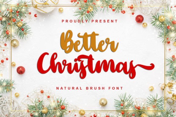 Better Christmas Font - Featured Image