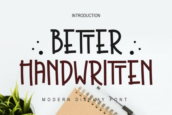 Better Handwritten Font - Featured Image