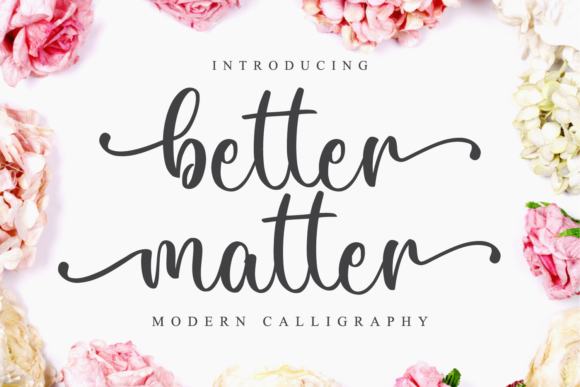 Better Matter Font - Featured Image