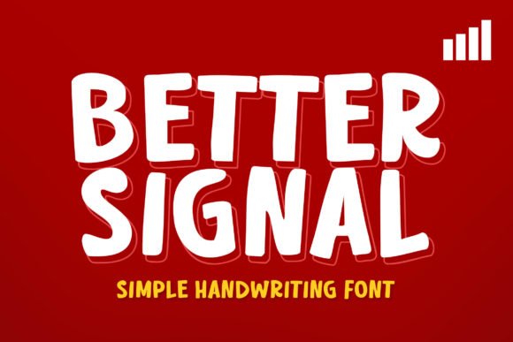 Better Signal Font - Featured Image