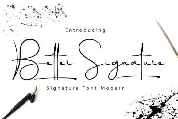 Better Signature Font - Featured Image