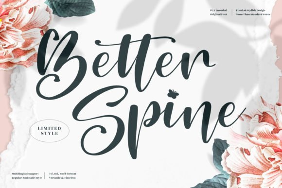 Better Spine Font - Featured Image