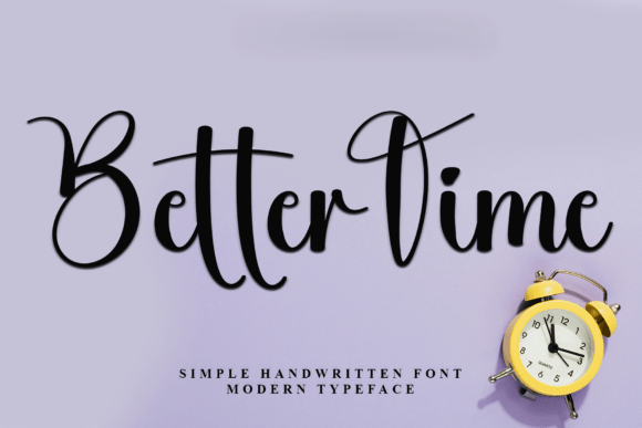 Better Time Font - Featured Image