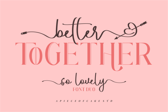 Better Together Font - Featured Image
