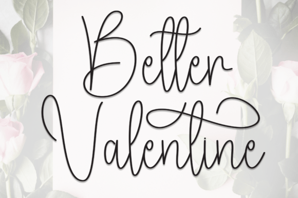 Better Valentine Font - Featured Image